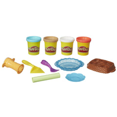Play-Doh Dough Playful Pies Set crust roller shapes crust textures