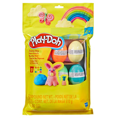 Play-Doh Easter Eggs Bag features 2 ounces per egg for shaping fun