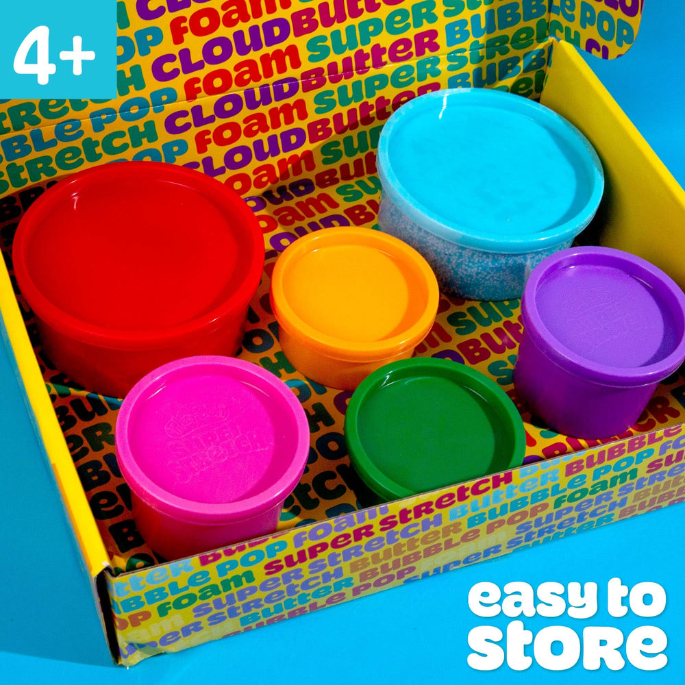 Play-Doh Foam Blue Raspberry 3oz offers crackly, foamy texture for tactile exploration