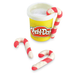 Play-Doh Gingerbread scene for festive storytelling.