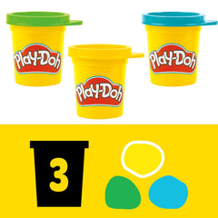 Play-Doh green can provides fresh tone for creative builds and scenes.