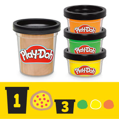 Play-Doh green one-ounce can supports ninja gear accents