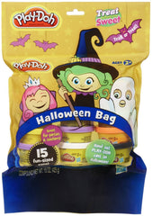 Play-Doh Halloween Bag with 15 colorful cans ideal for classroom activities.