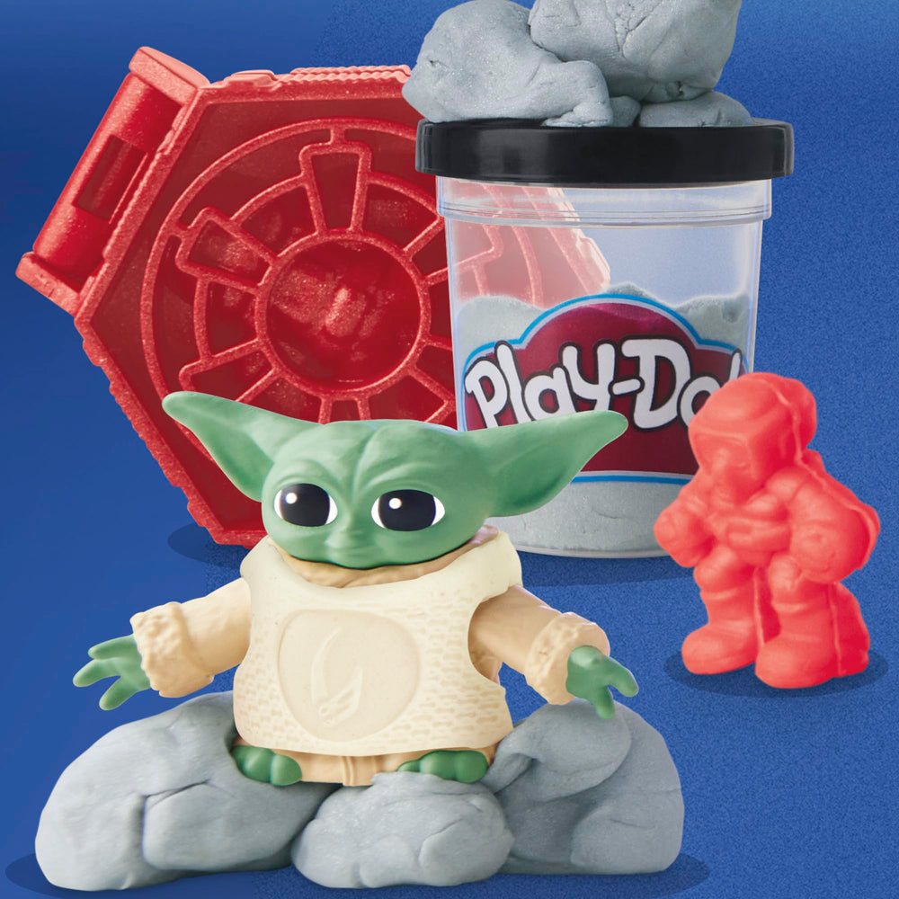 Play-Doh imaginative Star Wars playtime with speeder