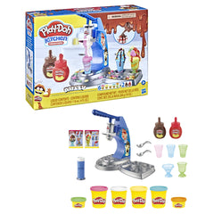 Play-Doh Kitchen Creations Drizzy Ice Cream Machine lets kids craft easy, colorful treats.