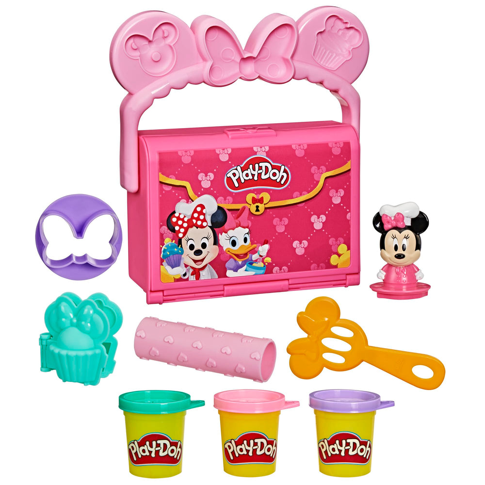 Play-Doh Minnie Mouse stamper image enabling pretend cherry toppings