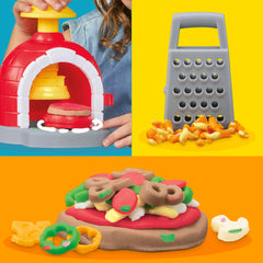Play-Doh pizza molds and toppings inspire creative crust designs