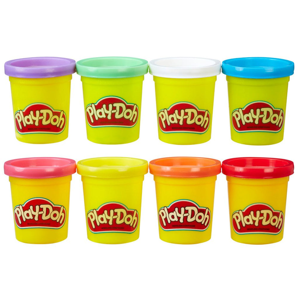 Play-Doh Rainbow Pack features assorted colors for imaginative color exploration.