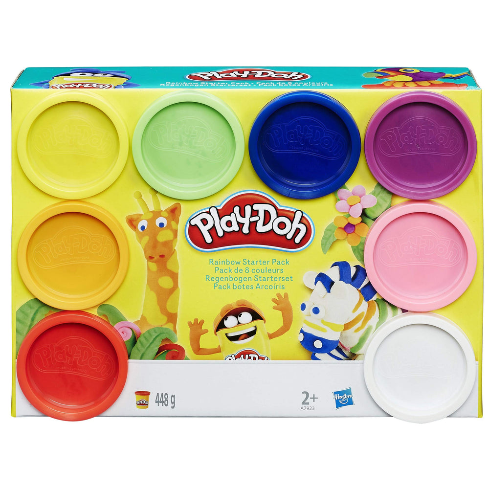 Play-Doh Rainbow Pack boosts hand-eye coordination through hands-on creativity.