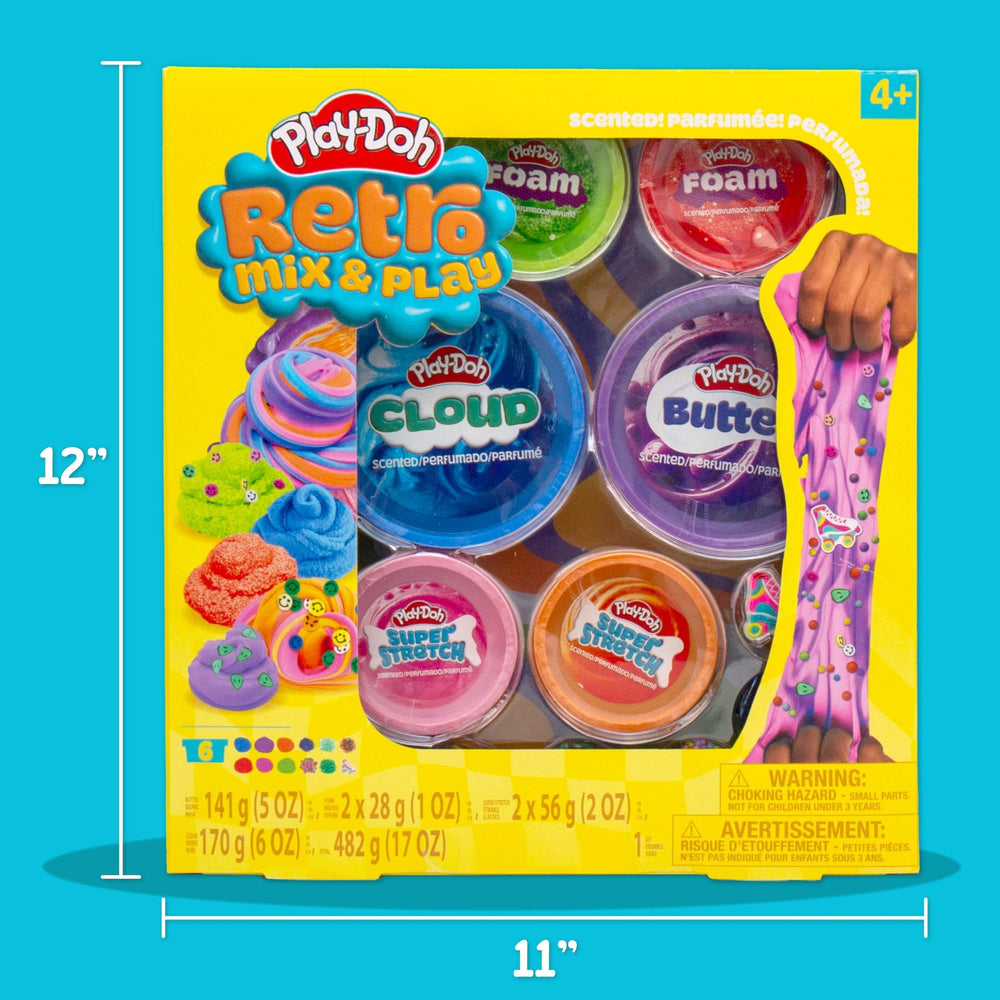 Play-Doh Mini Rainbow Foam Balls for tactile exploration