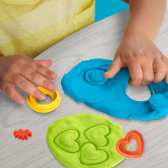Play-Doh Shapes & Colors Dino Starter Set dino hair feature sparks imaginative hairstyles