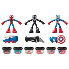 Play-Doh six ounce pack provides colors for hero outfits
