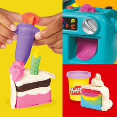 Play-Doh Super Slice Cake Playset: for kids ages 3+ to explore cooking play.