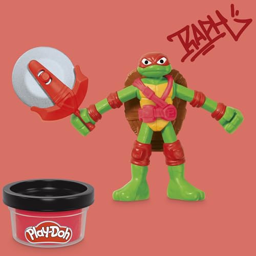 Play-Doh TMNT imaginative play invites hero adventures
