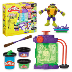 Play-Doh TMNT Mutation Station ready for colorful imaginative play.