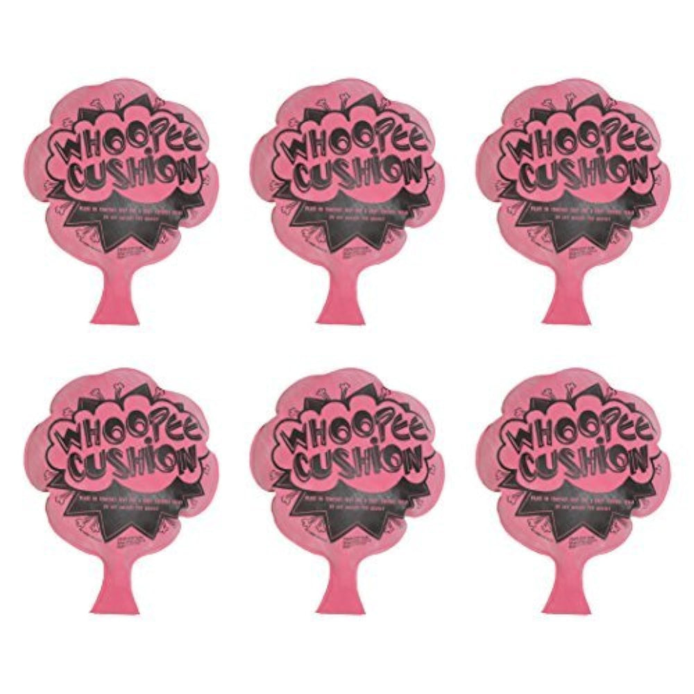 Play Kreative Whoopee Cushion 6-pack packaging for ready-to-gift pranks.