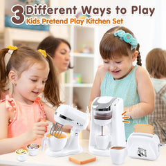 PLAY mixer toy with rotating whip promotes dynamic cooking play.