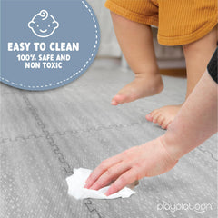 Play Platoon 72x72 inch mat provides ample space for playtime