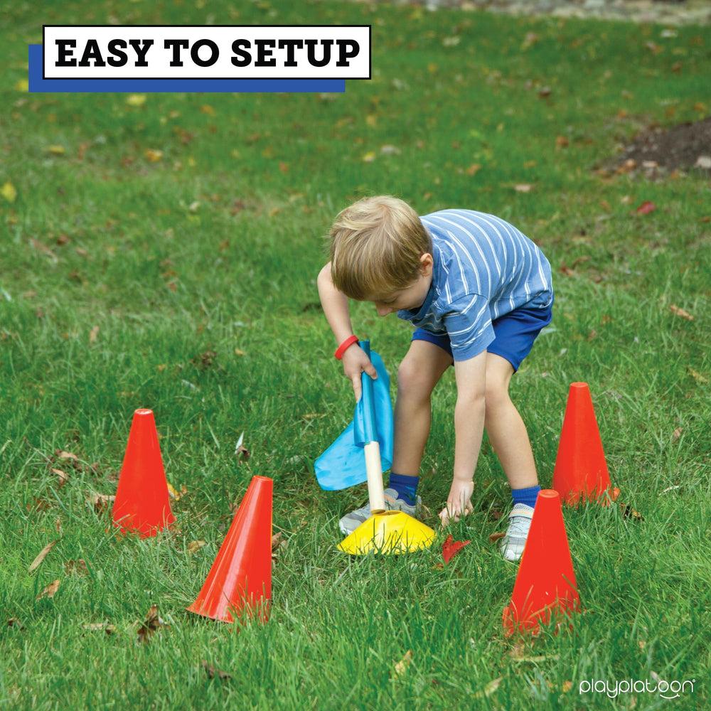 Play Platoon Capture The Flag setup demonstrating quick assembly and active fun