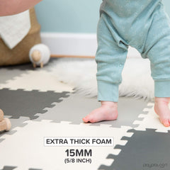 Durable water-resistant EVA foam surface suitable for everyday use