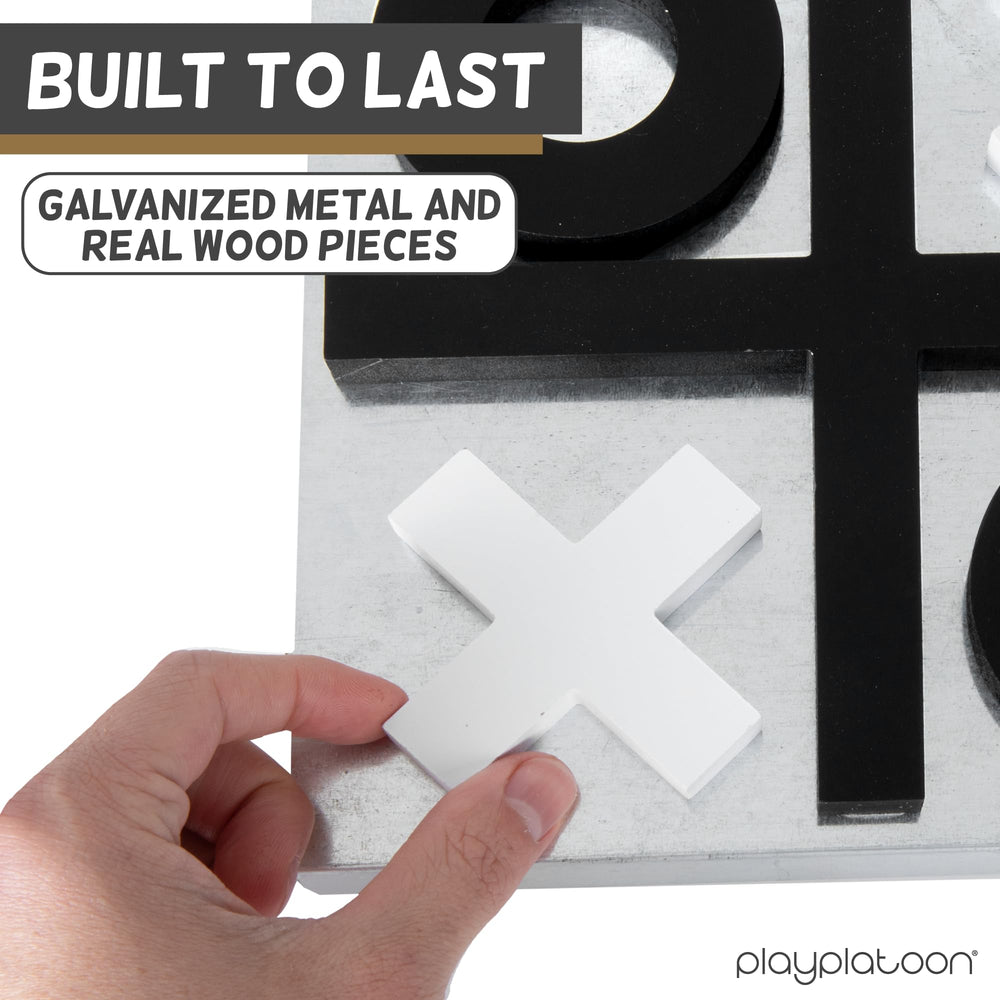 Play Platoon giant wooden board measures 13.5 inches for easy visibility during games