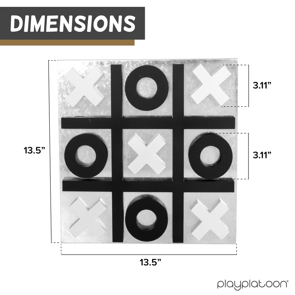 Play Platoon magnetic tic tac toe table top board for quick setup and tabletop fun