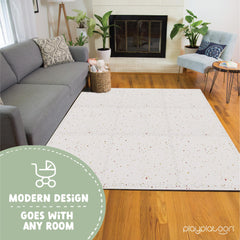 Play Platoon non-toxic EVA foam closeup highlighting safe materials for babies.