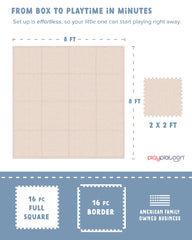 Play Platoon Savanna tiles interlock demonstration for easy setup