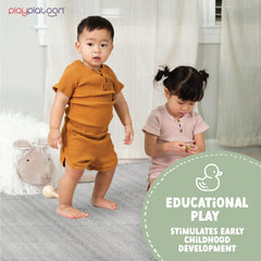 Play Platoon water-resistant mat endures spills and daily use