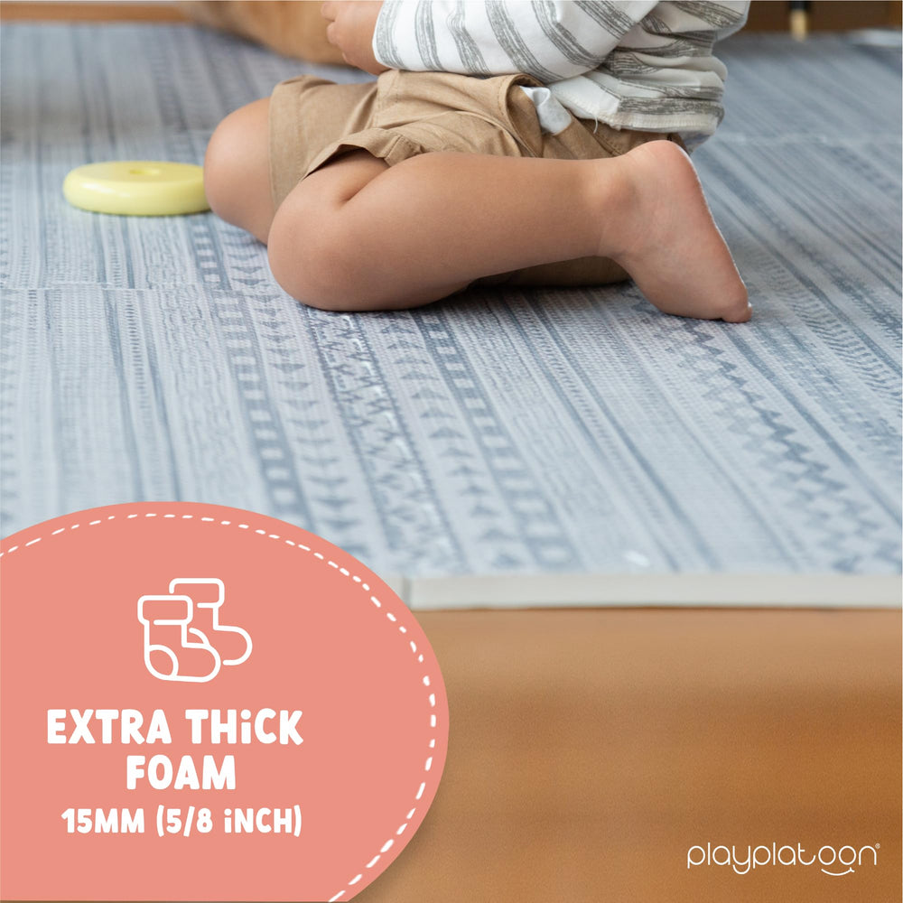 Play Platoon water-resistant foam stays durable through daily messes.