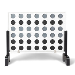 Play Platoon wooden giant 4-in-row grid outdoors for family-friendly competition