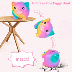 Play Tailor piggy bank rhinestone stickers add sparkle and customization