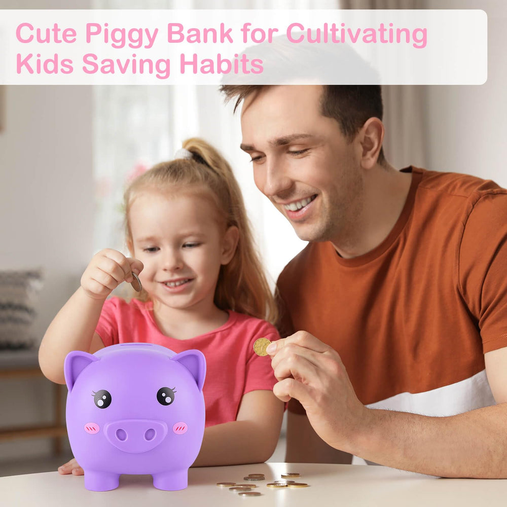 Play Tailor unicorn piggy bank large size fits more coins
