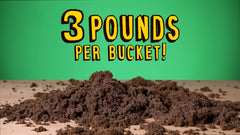 Play Visions dirt bucket family-play moment captures safe, mess-minimized fun