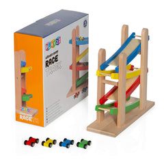 Play22 durable wooden ramp set supports independent play and fine motor skills.