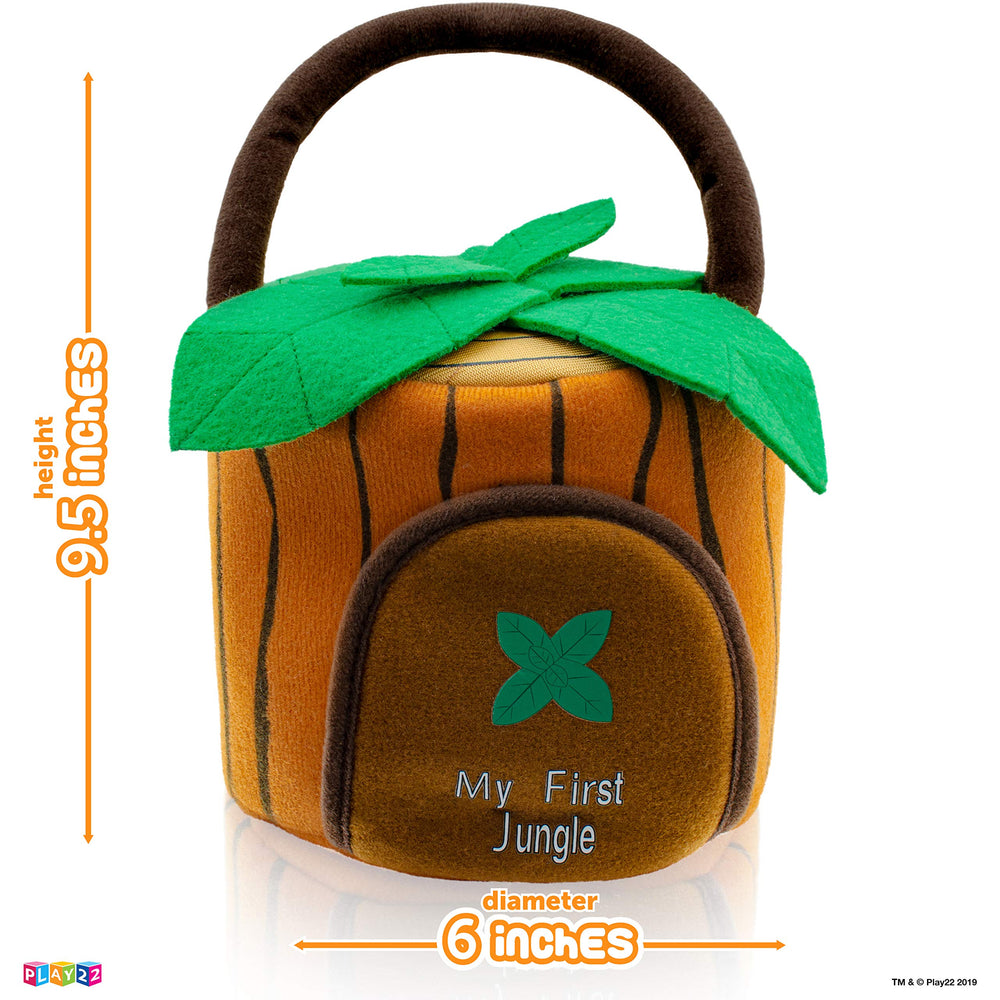 Play22 plush monkey with talking feature supports early language and coordination