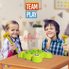 Play22 Whack A Frog game with 38 levels to boost focus and motor skills