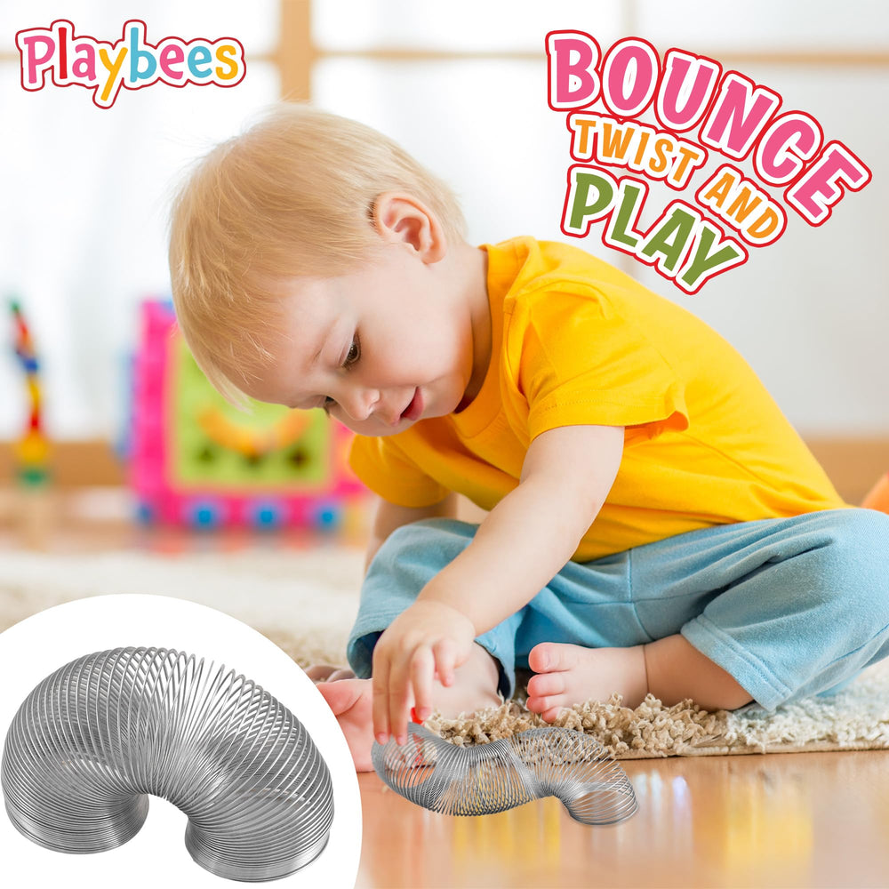 Playbees durable metal design withstands repeated play for kids and adults.