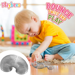 Playbees durable metal design withstands repeated play for kids and adults.