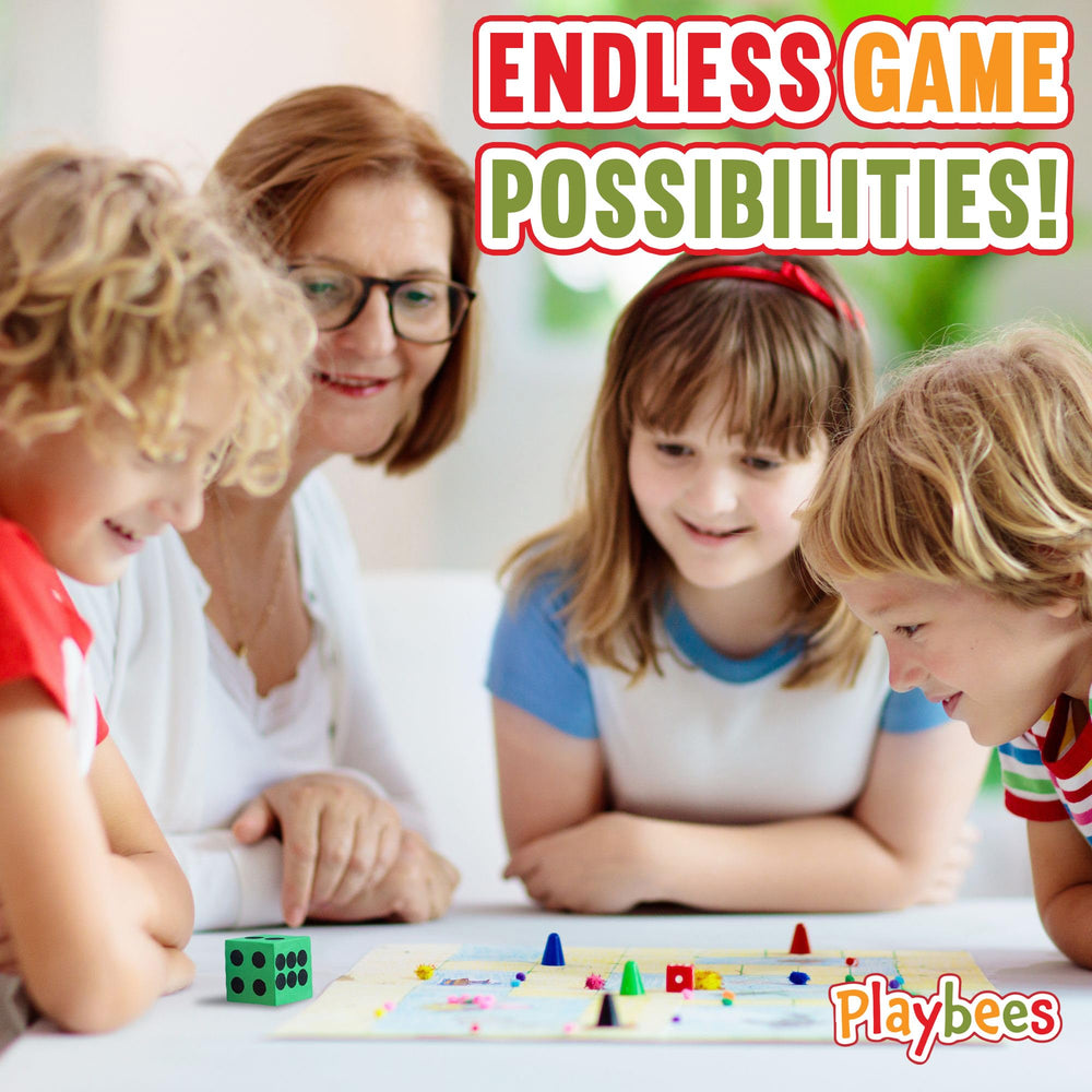 Playbees gift-ready dice set makes a thoughtful educational gift.