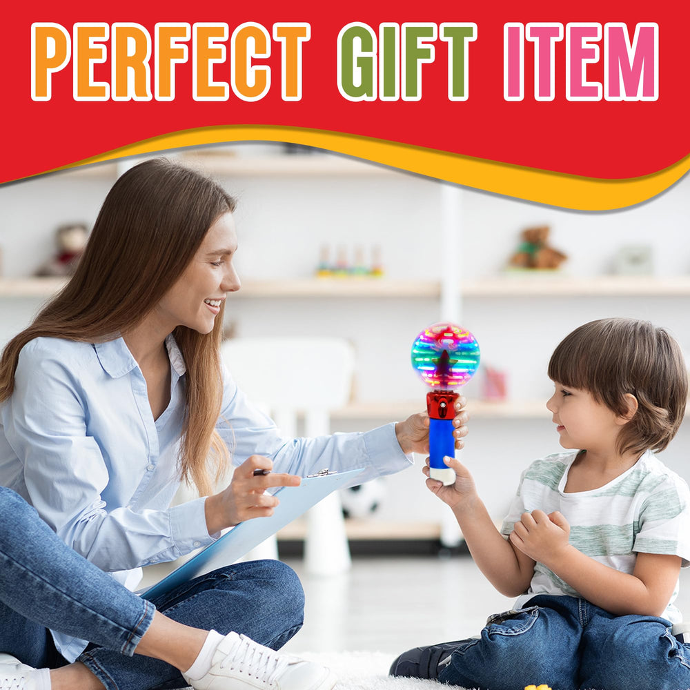 Playbees wand grip design for easy, comfortable handheld use