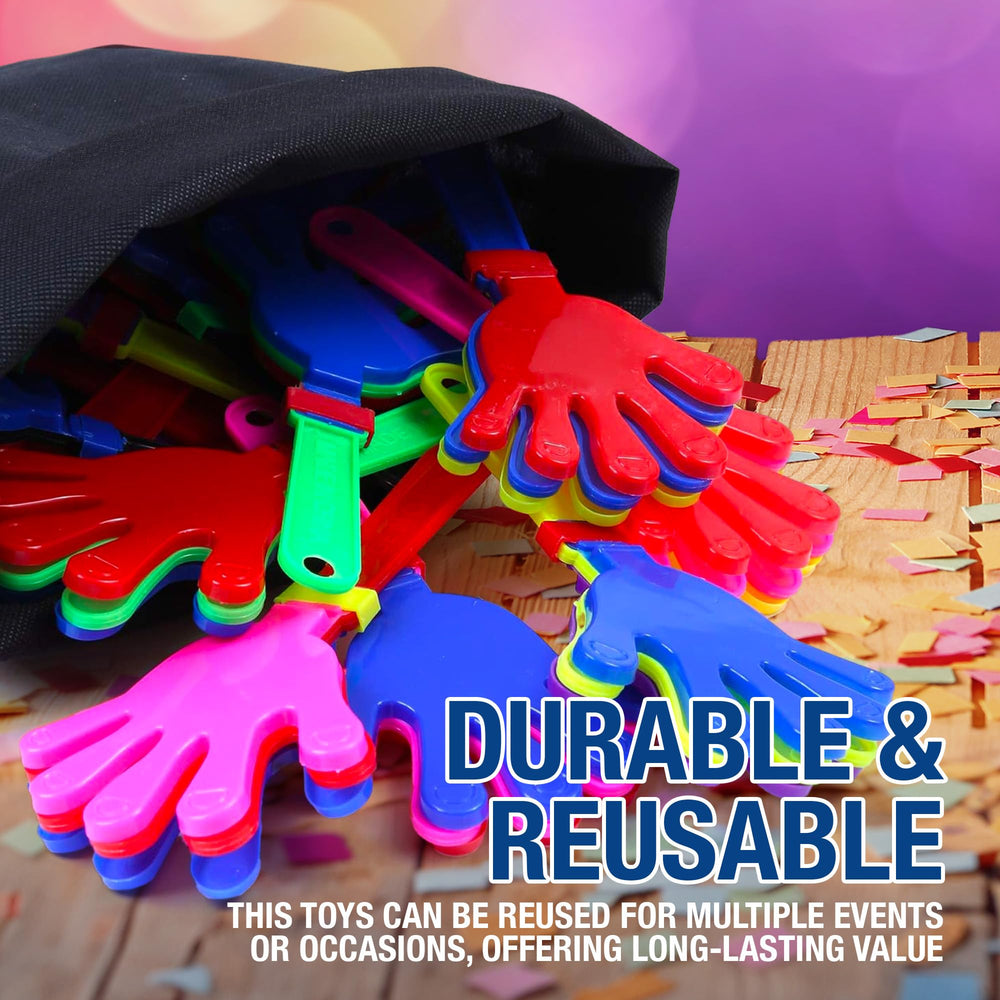 Playbees party-favor clappers ready for guests and shared fun
