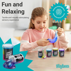 Playbees Unicorn Slime soft squishy texture for hands-on sensory play.