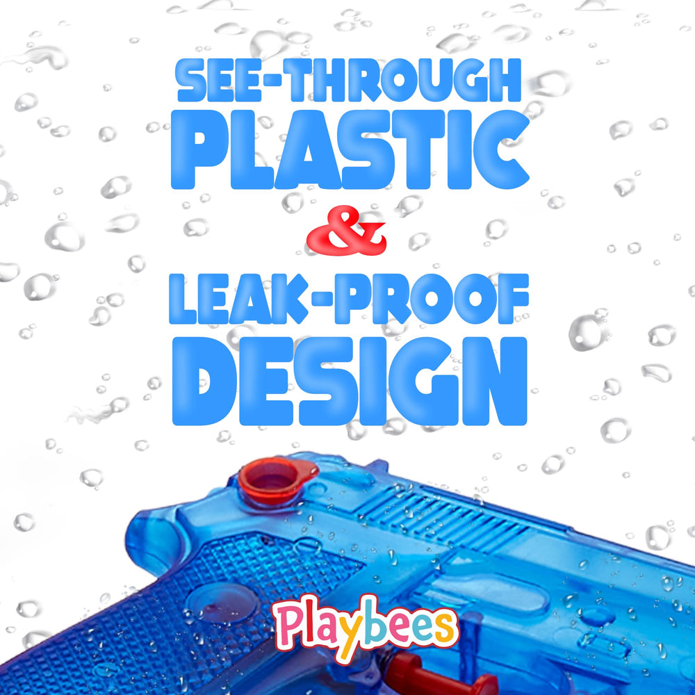 Playbees Water Blasters 6inch, kids and adults versatile outdoor toy