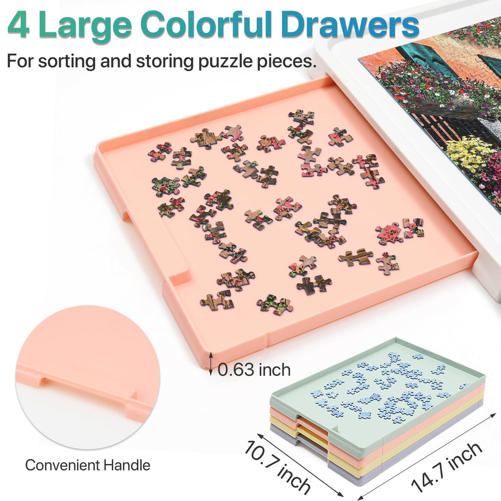 Playboda puzzle board versatile for puzzles, board, and card games