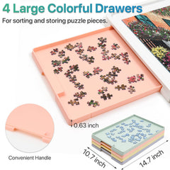 Playboda puzzle board versatile for puzzles, board, and card games