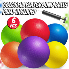PlayBolt 8.5-inch green playground ball supports group activities