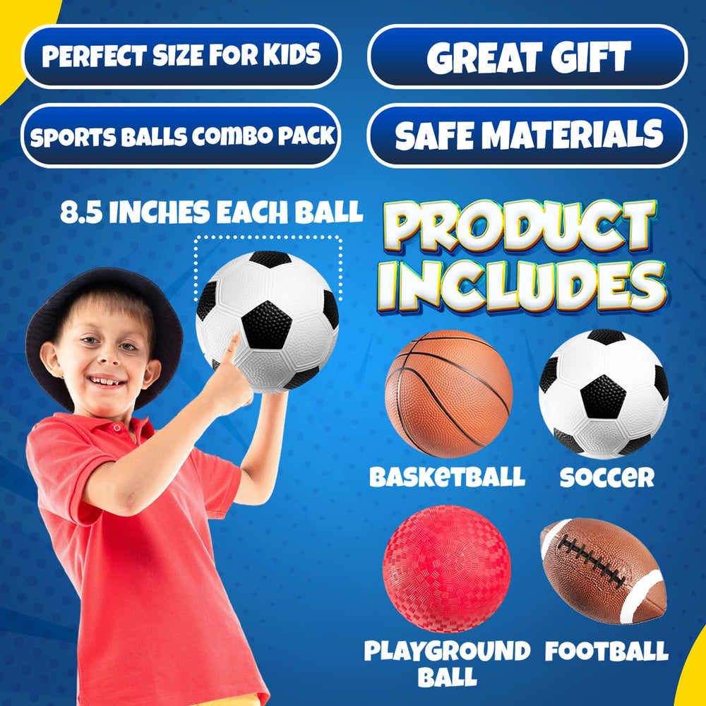 PlayBolt 8.5-inch playground ball perfect for group games and safe play.