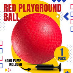 PlayBolt deflated ball with hand pump for easy inflating.