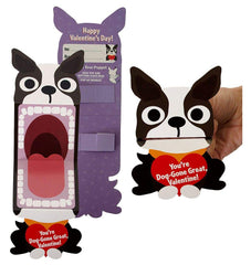 Playhouse Big Mouth Pets card back showing To and From space